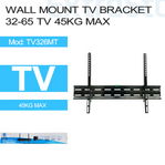 ExtraStar Wall Mount TV Bracket 32-65'' 45kg maximum weight capacity