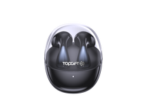 WYEWAVE Wireless Earbuds 10m Bluetooth Range with Transparent Case: 4.5 Hours Listening time