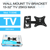 ExtraStar Wall Mount TV Bracket for TV's and Monitors from 13 - 32'' width with maximum rotation - IA Tech