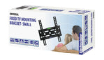 Electrovision Small Universal Fixed TV Mounting Bracket for TV's and Monitors from 14-43