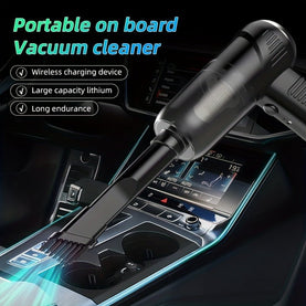 12000Pa Powerful Suction Wireless 1200mah Rechargeable Handheld Vacuum Cleaner - interiorautotech