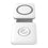 2 in 1 Foldable Duo Wireless Charging Pad, 15W Wireless Charging Power for mobile phones, wireless earbuds, iOS smartwatches. - interiorautotech