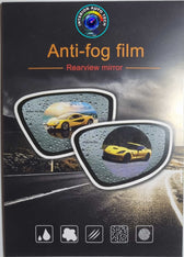 2PCs Oval Waterproof Car Rear view Mirror, Protective Mirror Film, Anti-Fog Rain Film for trucks, cars, taxis - interiorautotech