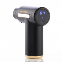 Daewoo Massage Gun 1500mAh with LED Touchscreen Display & 4 Massage Heads: 3 Year Warranty - Interior Auto Tech