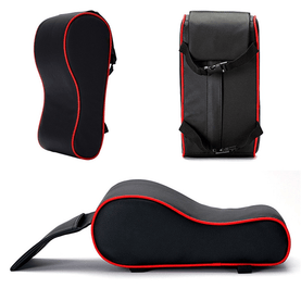Leather Universal Car Armrest Pad for Centre Surface with Mobile Pocket - interiorautotech