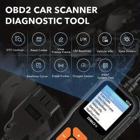 OBD2 Diagnostic Tool V318-2, Code Reader Vehicle Fault, OBDII Protocol Cars - interiorautotech