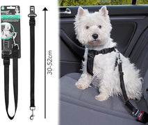 Smart Choice Universal Pet Car Seat Belt Restraint for Small Animals, adjustable strap 30-52cm - interiorautotech