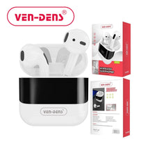 Wireless Ven-Dens V5.0 Bluethooth Earphones with Smart Display Charging Case, 35H Battery Life - interiorautotech